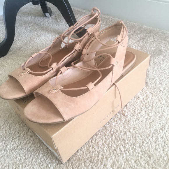 Indigo Shoes - NWB Indigo rd. Suede Sandals